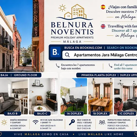 Jara Centro - 1d Duplex 马拉加